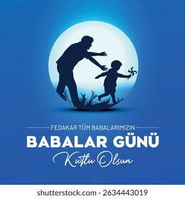 "Feliz Dia dos Pais a todos os nossos devotados pais!"