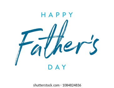 Happy Father's Day Appreciation Vector Text Banner Background for Posters, Flyers, Marketing, Greeting Cards