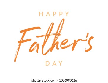 Happy Father's Day Appreciation Vector Text Banner Background for Posters, Flyers, Marketing, Greeting Cards