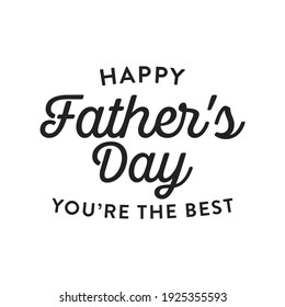 Happy Father's Day Appreciation Vector Text, Father's Day Background, Father's Day Banner, Vector Illustration Background