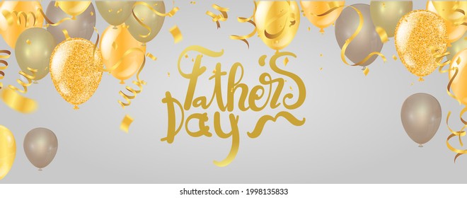 Happy Father's Day Appreciation Vector Text, Father's Day Background,Marketing, Greeting Cards