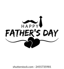 Happy Father's Day, Happy Father's Day Appreciation Vector Text, Father's Day Background, Father's Day Banner, Dad Appreciation, Banner Background for Posters, Flyers, Marketing