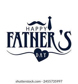 Happy Father's Day, Happy Father's Day Appreciation Vector Text, Father's Day Background, Father's Day Banner, Dad Appreciation, Banner Background for Posters, Flyers, Marketing