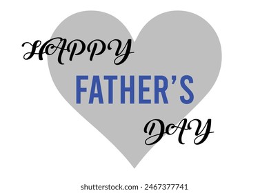 Happy Father's Day, Happy Father's Day Appreciation Vector Text, Father's Day Background, Father's Day Banner, Dad Appreciation, Banner Background for Posters, Flyers, Marketing. Eps10.