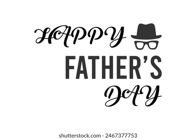 Happy Father's Day, Happy Father's Day Appreciation Vector Text, Father's Day Background, Father's Day Banner, Dad Appreciation, Banner Background for Posters, Flyers, Marketing. Eps10.