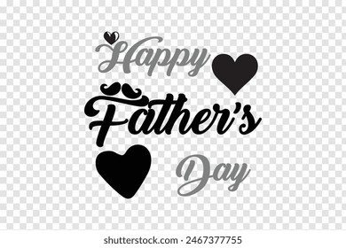 Happy Father's Day, Happy Father's Day Appreciation Vector Text, Father's Day Background, Father's Day Banner, Dad Appreciation, Banner Background for Posters, Flyers, Marketing. Eps10.