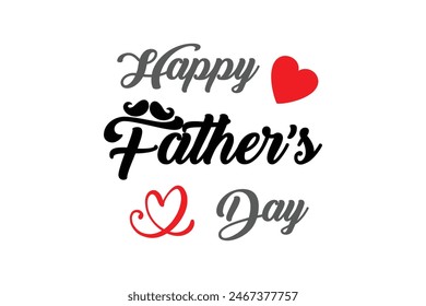 Happy Father's Day, Happy Father's Day Appreciation Vector Text, Father's Day Background, Father's Day Banner, Dad Appreciation, Banner Background for Posters, Flyers, Marketing. Eps10.