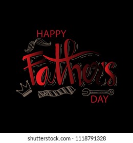 Happy fathers day background