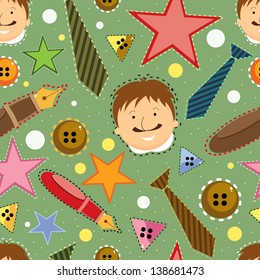 Happy Fathers Day Background.