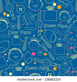 Happy Fathers Day Background.