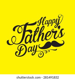 Happy fathers day background