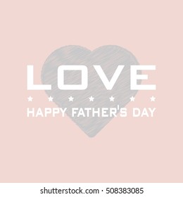 Happy Father's Day background.