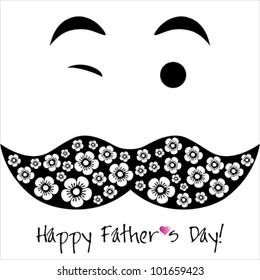 Happy Father's day  background or card.