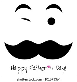 Happy Father's day  background or card.