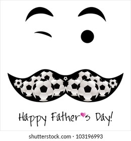 Happy Father's day  background or card.