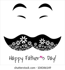 Happy Father's day  background or card.