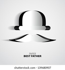 Happy Father's day background card