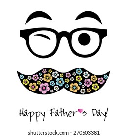 Happy Father's day  background or card.