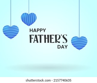 Happy father's day background, father's day concept 