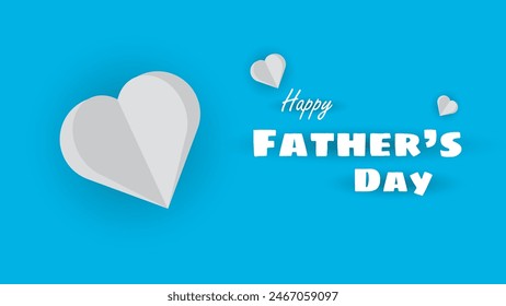 Happy Father's Day background design,Happy Father’s Day Calligraphy greeting card,poster ,banner template.