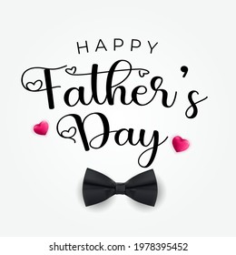 Happy Father`s Day Background.  Poster, flyer, greeting card, header for website. Vector Illustration EPS10