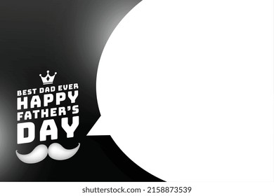 happy father's day background with text space