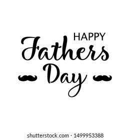 Happy fathers day background. Vector illustration. 