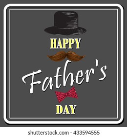 Happy Father's Day Background vector