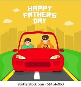 Happy Father's Day Background
Vector illustration
