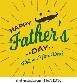 happy father's day banner