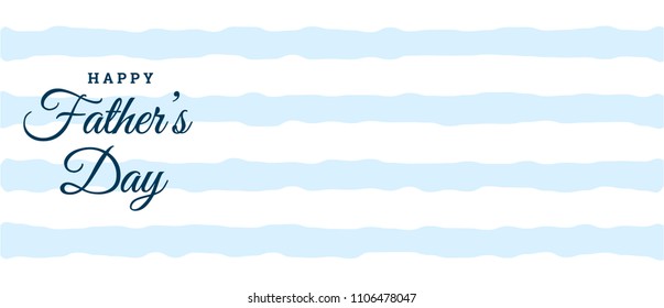 Happy father's day banner design and illustration. father's day sale banner template design. 