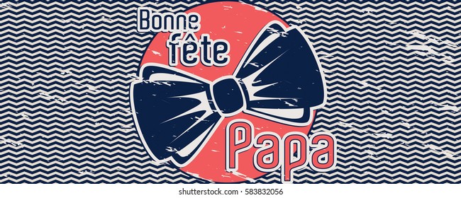 Happy Father's day banner full vector elements