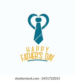 Happy fathers day banner template