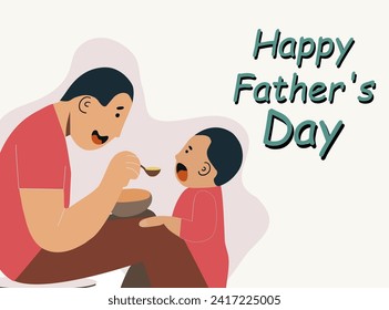 Happy Father's Day banner. Father's Day templates for poster, cover, banner, social media.