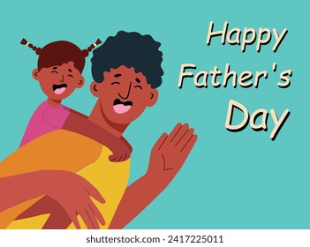 Happy Father's Day banner. Father's Day templates for poster, cover, banner, social media.