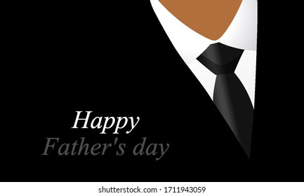 Happy fathers day banner