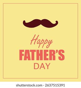 Happy Father's Day Banner | Vector