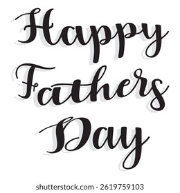 Happy Fathers Day bow tie typography banner. Father's day sale promotion calligraphy poster with doodle necktie and divider sketch line. Father's day lettering for Gift card.  Modern calligraphy 