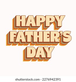 Happy Fathers Day calligraphy light banner. Happy father`s day vector lettering background. Dad my king illustration. ideas for t-shirt. printing