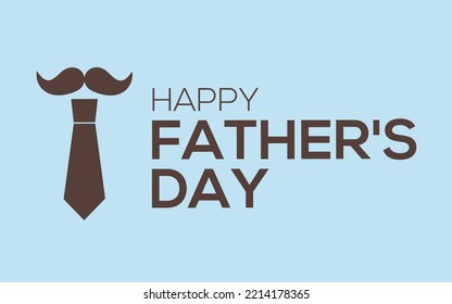 Happy Fathers Day calligraphy quote banner. Happy father's day vector lettering background. Dad my king illustration