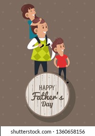 Happy fathers day card