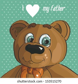 Happy fathers day card