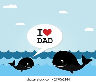 Happy father's day card