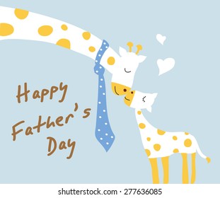 Happy fathers day card 