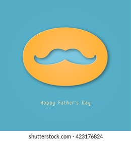 Happy fathers day card.