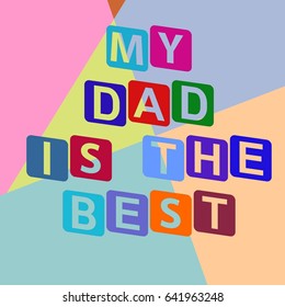 Happy father's day card