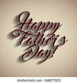 happy father's day card. colorful design. vector illustration