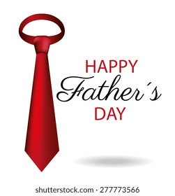 Happy fathers day card design, vector illustration.
