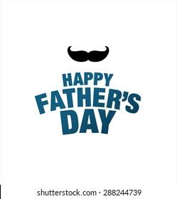 happy father's day! card design