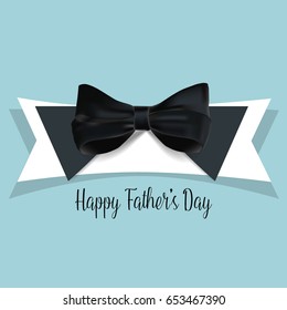 Happy fathers day card design. Vector Illustration.